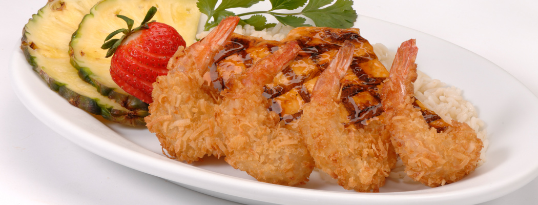 Coconut Breaded Butterfly & Round Shrimp